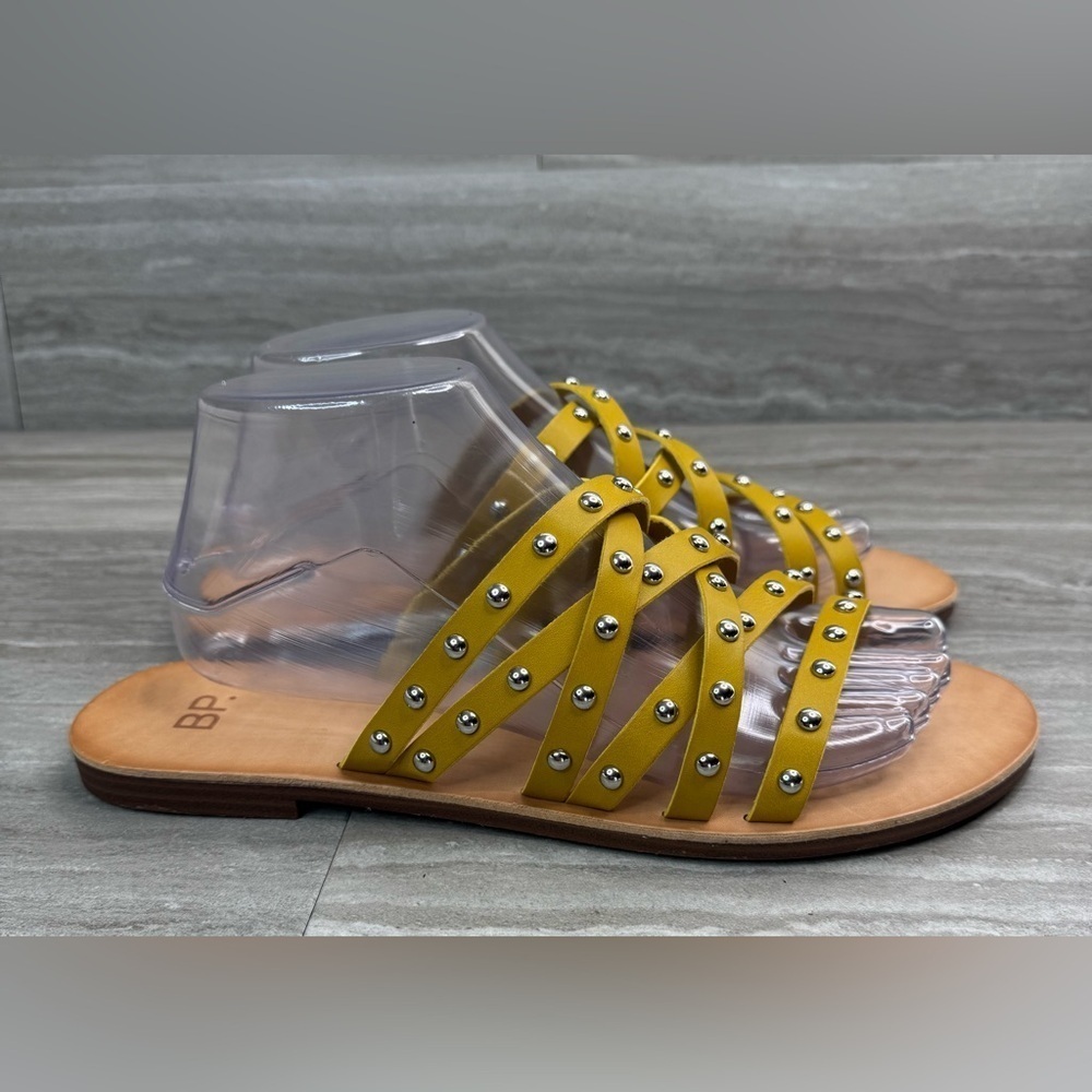 NEW! BP. Wanda Studded Slide Strappy Sandals Womens Size 9.5